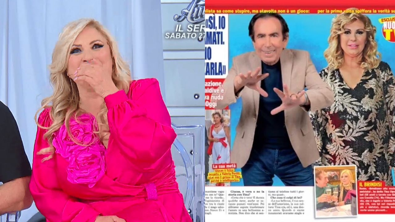 Tina Cipollari incalzata da Maria De Filippi non smentisce flirt con Giucas Casella apparso sul settimanale Nuovo