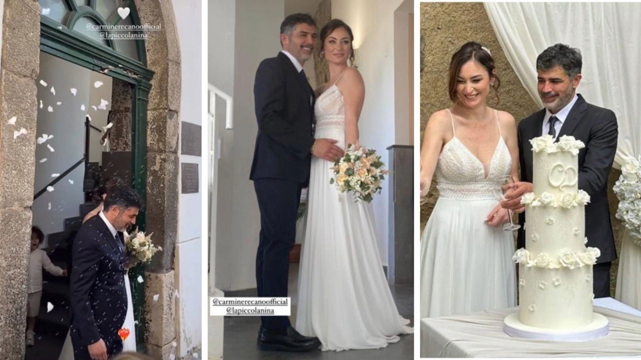 Foto e dettagli del matrimonio di Carmine Recano