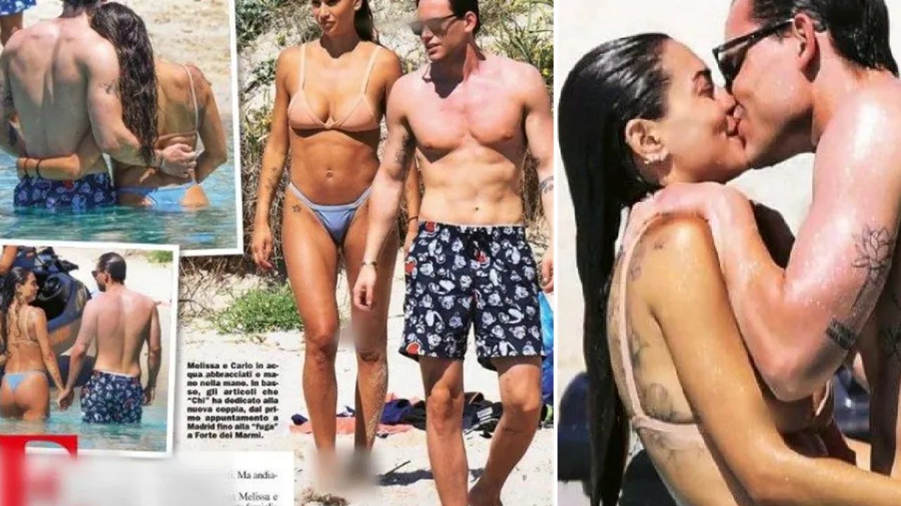 Melissa Satta in vacanza con Carlo Beretta