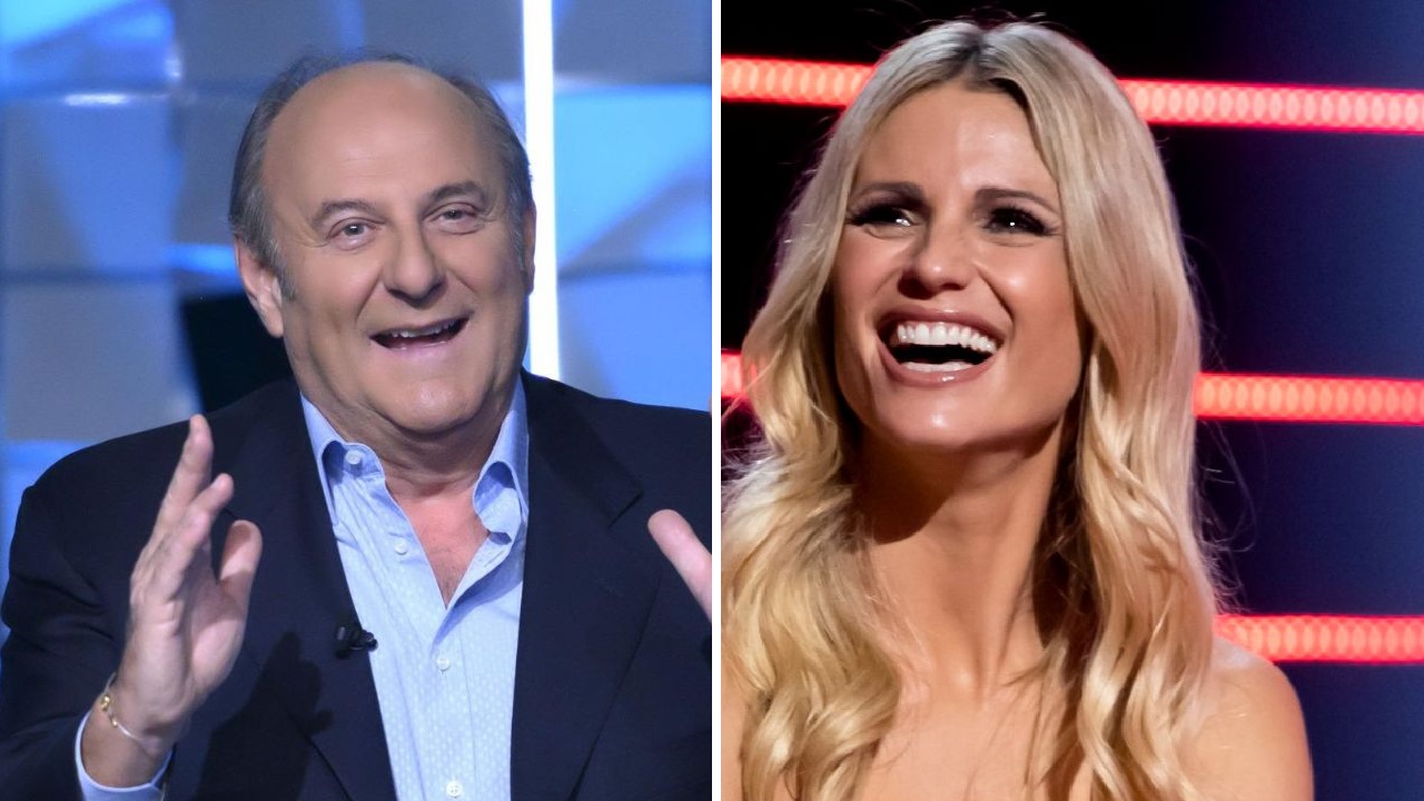 Michele Hunziker e Gerry Scotti, nessuna arrabbiatura