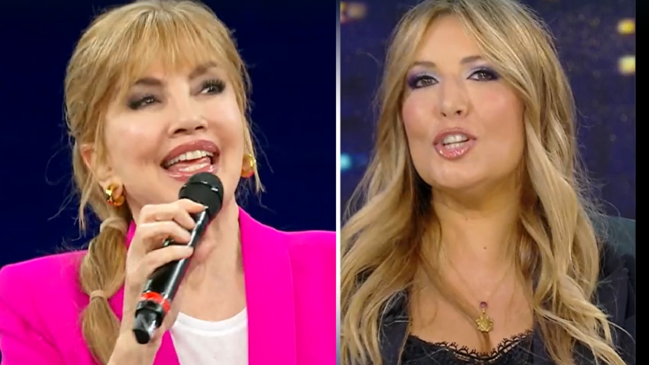 Lucarelli e Carlucci a La Vita in Diretta