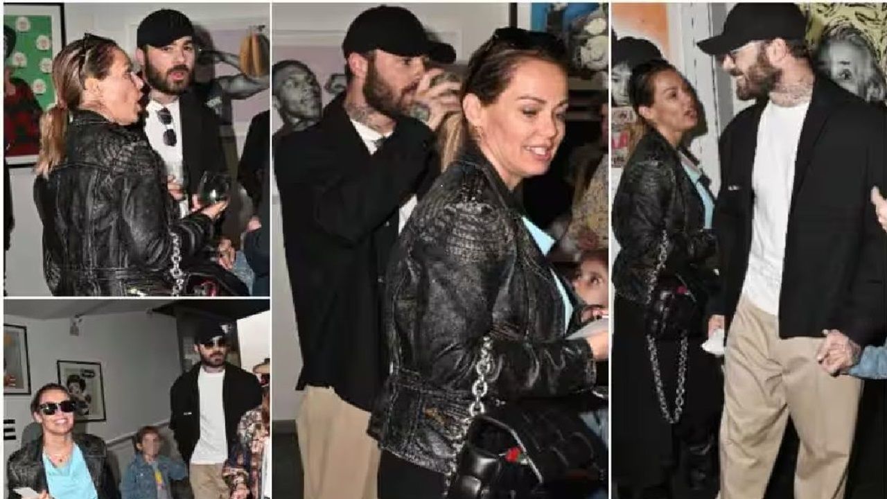 Sonia Bruganelli alla mostra