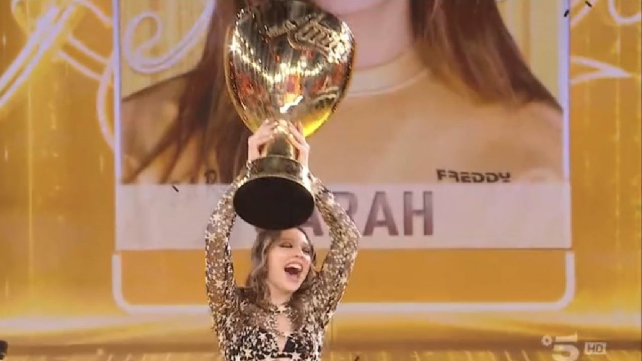 Sarah Toscano vince Amici 23