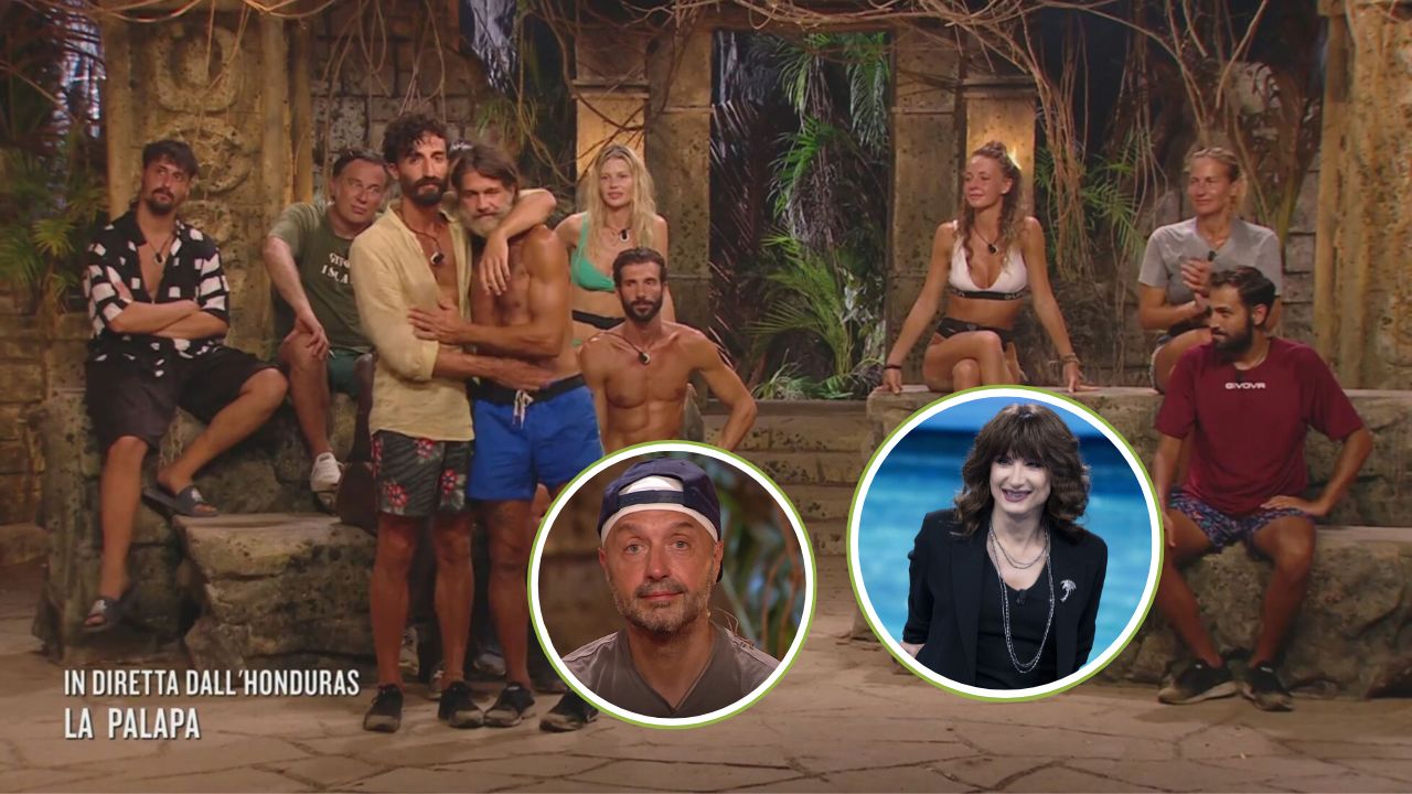 bastianich e vladimir nella decima puntata de l'isola dei famosi