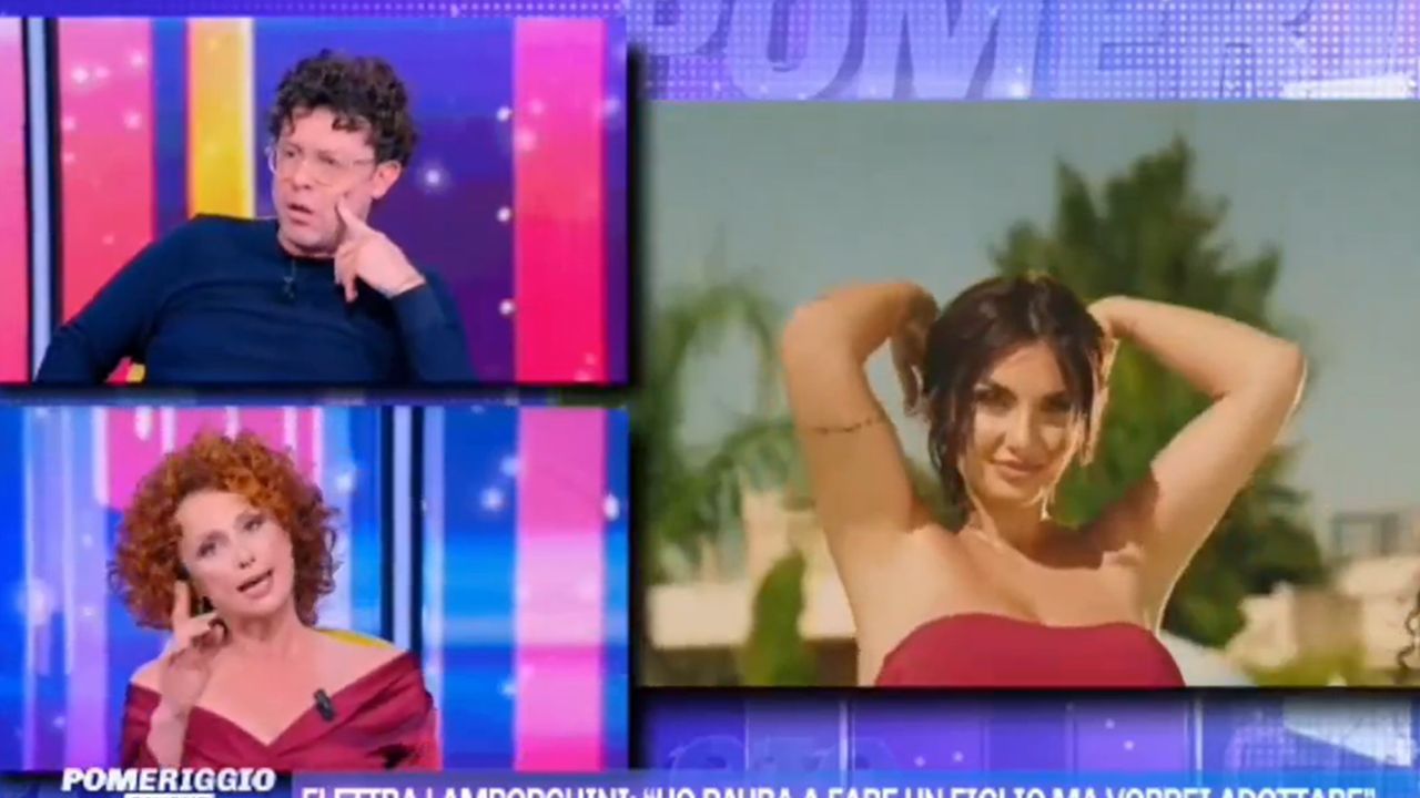 Beatrice Luzzi difende Elettra Lamborghini a Pomeriggio 5