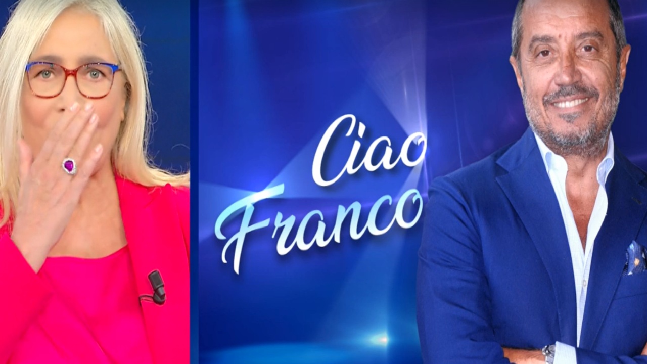 Mara Venier omaggia Franco Di Mare