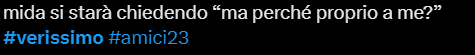 Il web commenta l'intervista di Mida a Verissimo