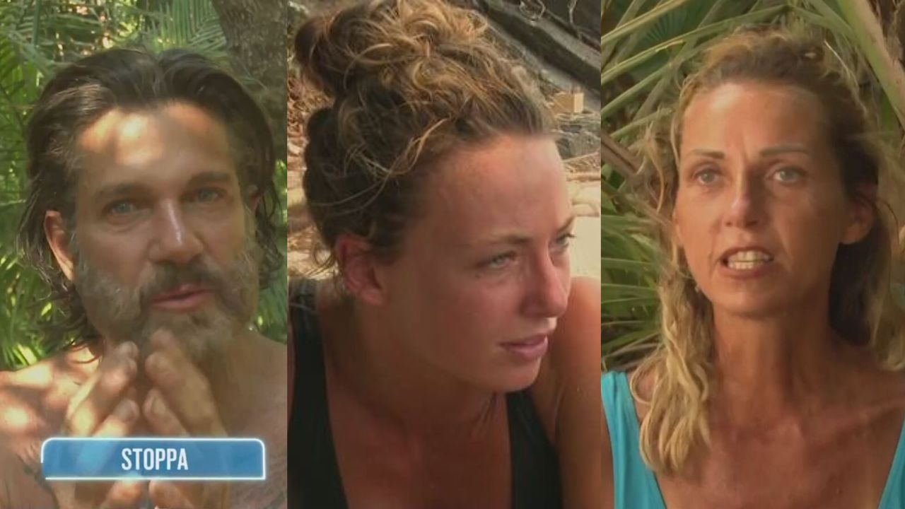 edoardo stoppa si sacrifica, confronto greta vs valentina isola dei famosi