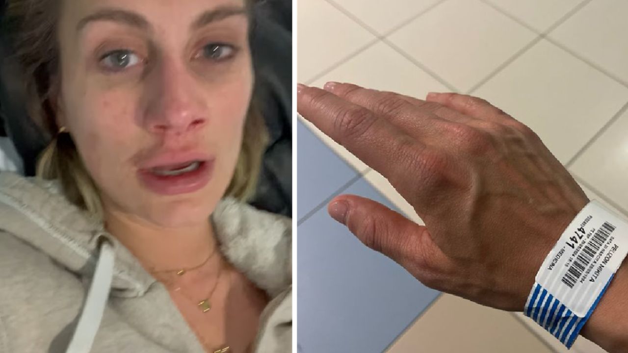 Nikita Pelizon in ospedale