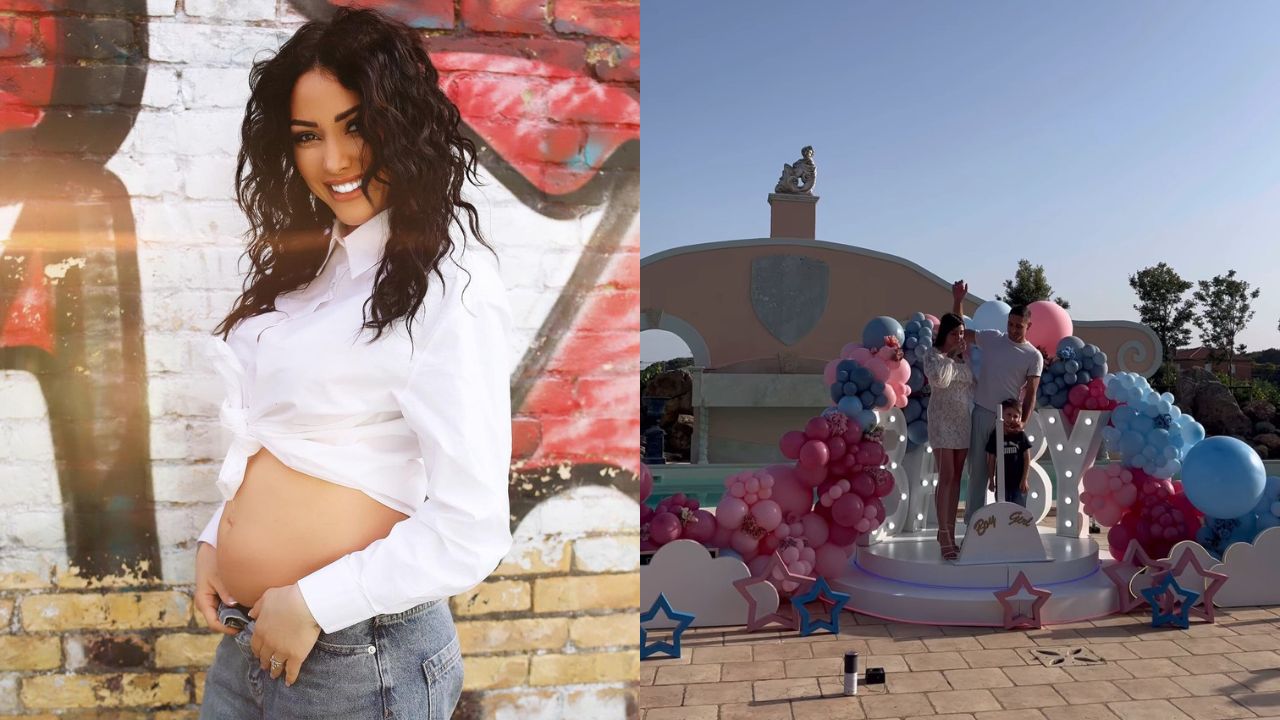 Selvaggia Roma e Luca Teti gender reveal femmina Mia
