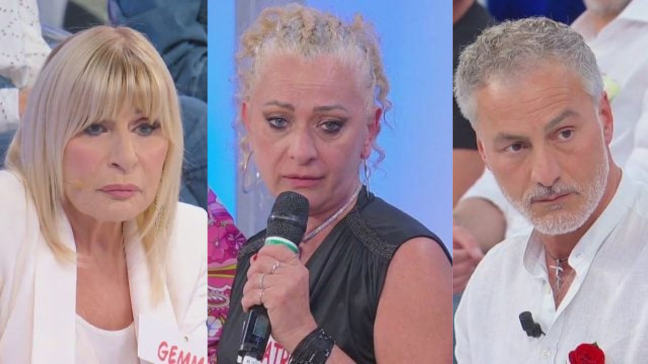ued: patrizia inchioda gemma, fabio va via