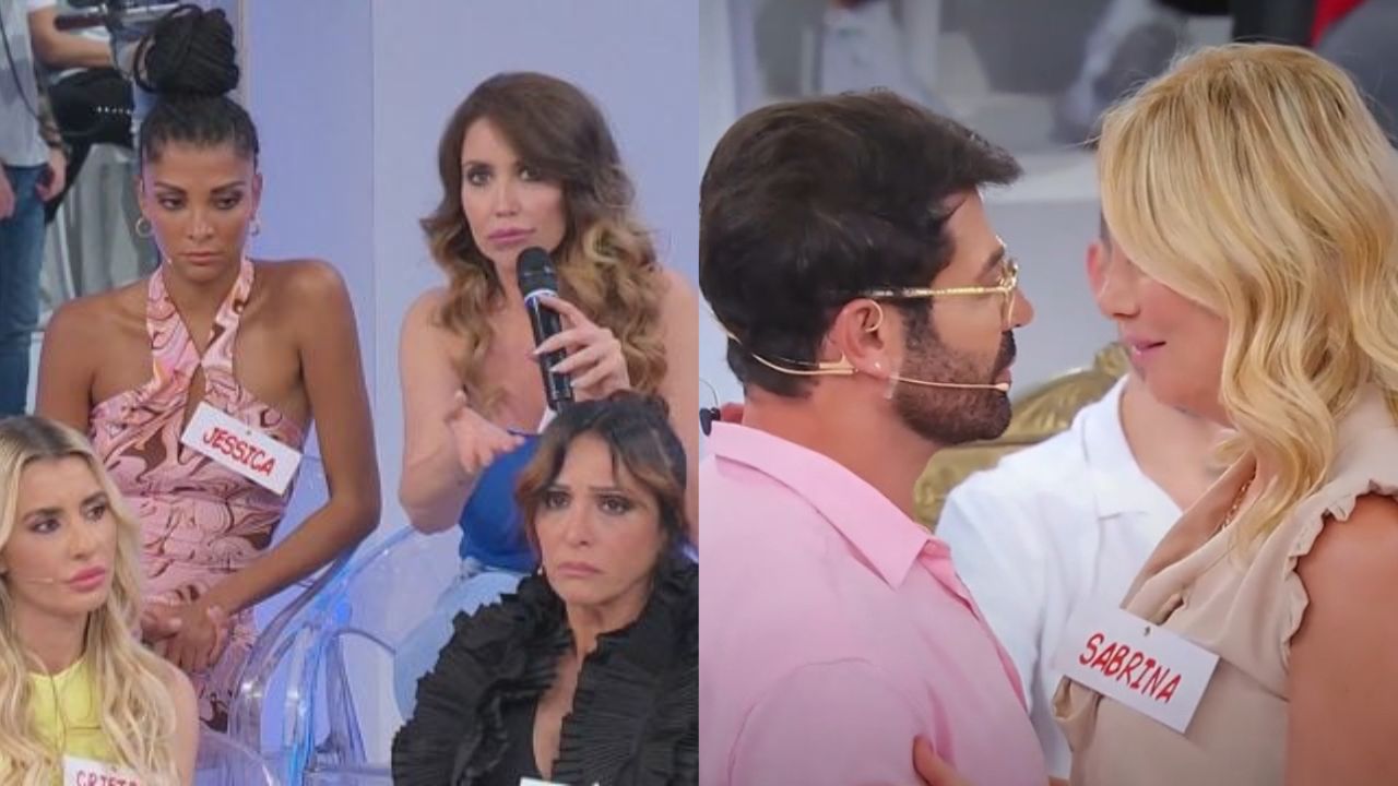 gianni bacia sabrina e marianna attacca cristina a ued