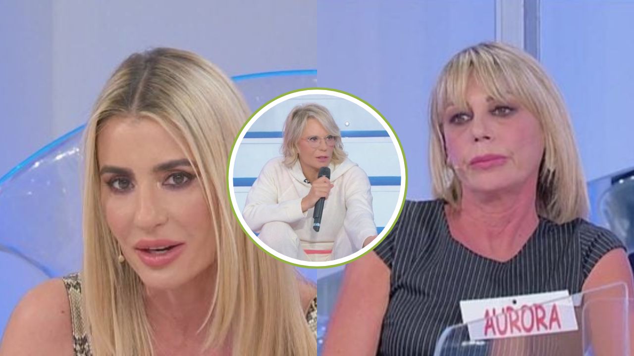 scontro dietro le quinte tra aurora e cristina a ued
