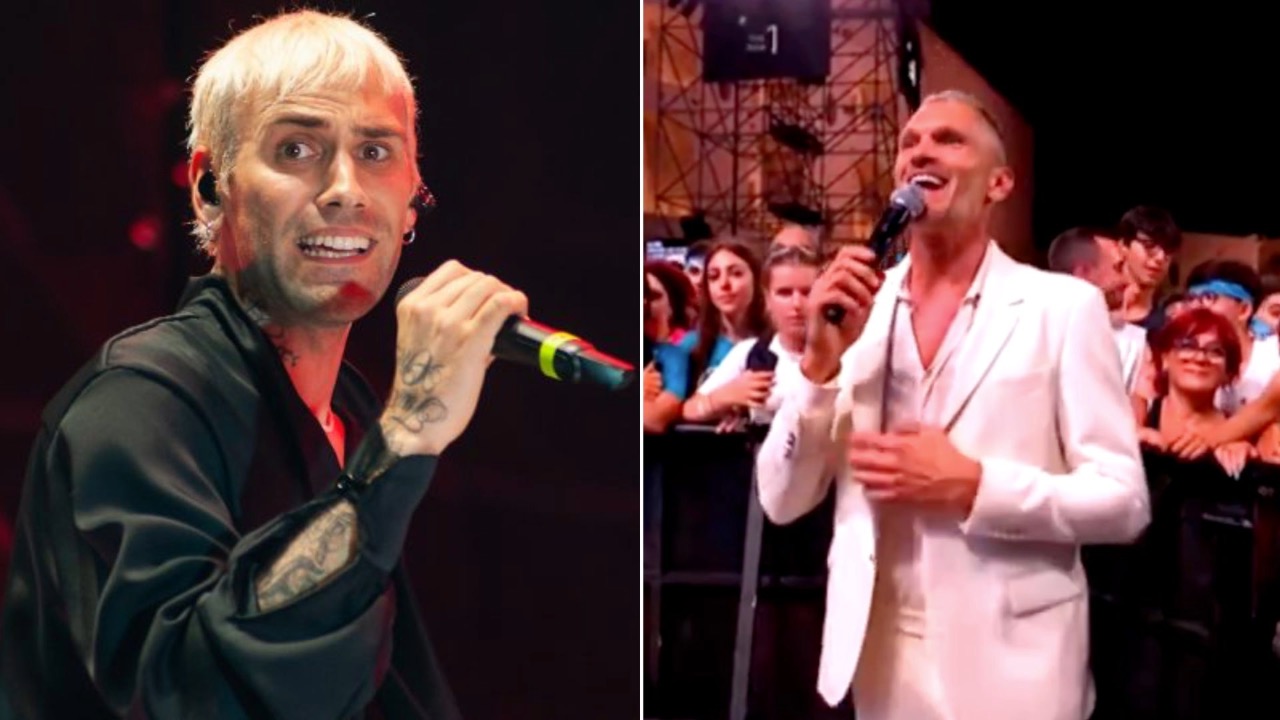 Alvin confonde Mr Rain a Battiti Live
