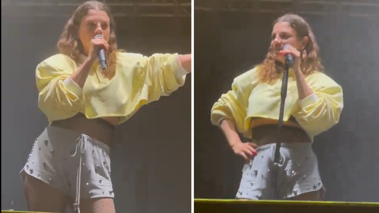 Emma Marrone al concerto si sfoga