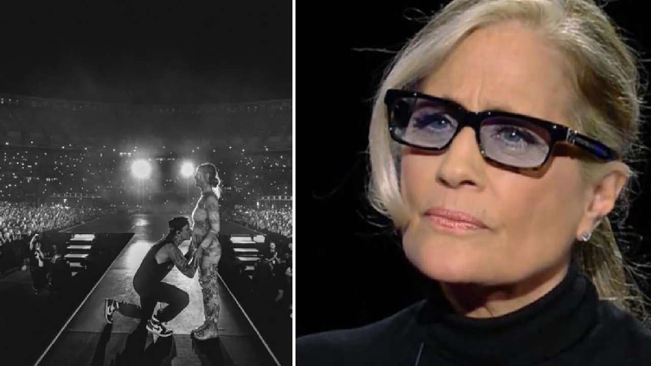 Ultimo figlio, reazione di Heather Parisi nonna.