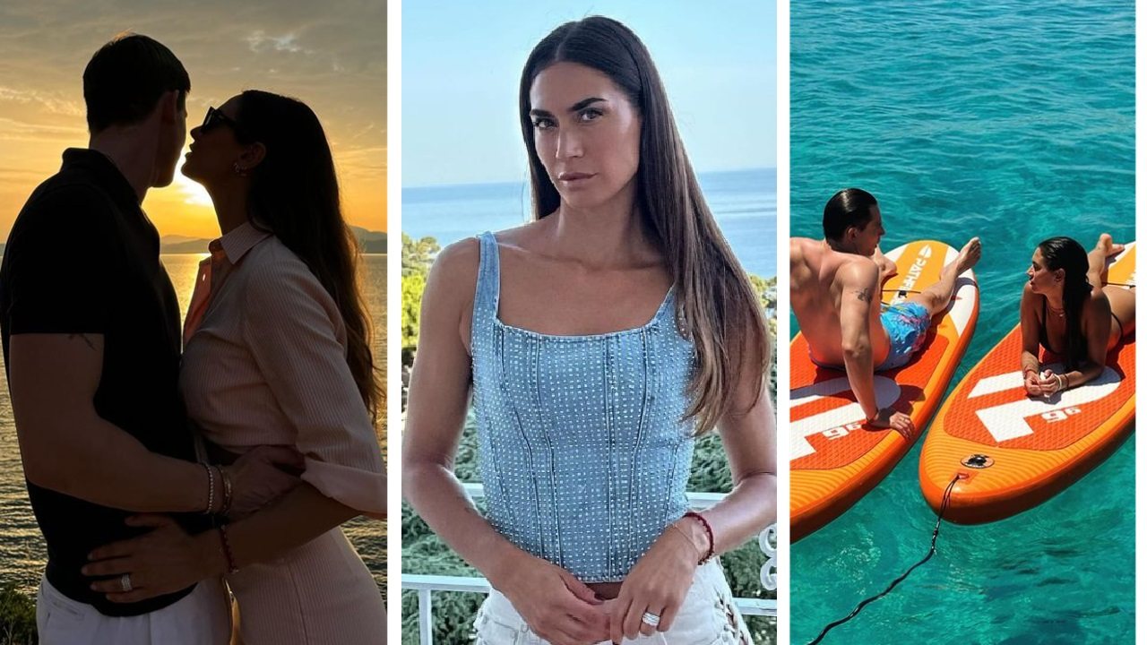 Melissa Satta e Carlo Beretta in Grecia