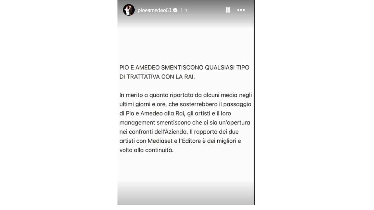 Pio e Amedeo, niente Rai