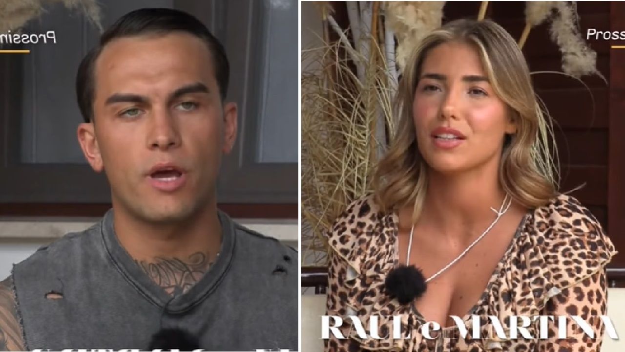 Raul e Martina. nuova coppia di Temptation Island