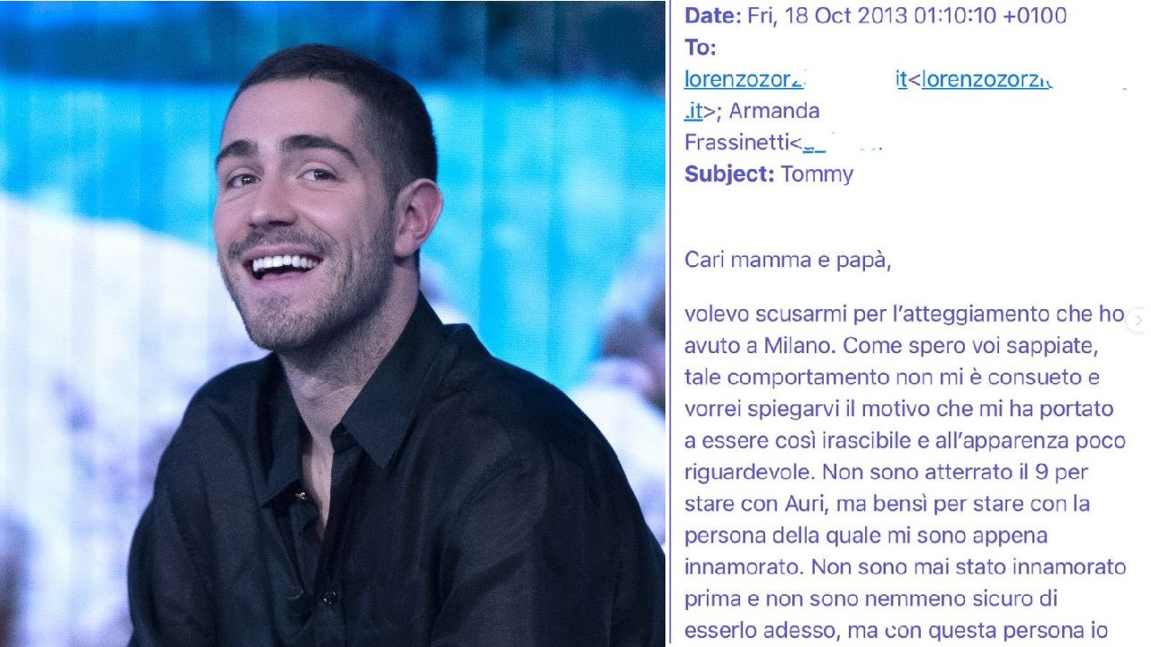 Tommaso Zorzi e il coming out