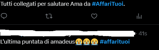 Il web commenta l'ultima puntata di Affari tuoi