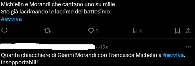 Il web commenta Francesca Michielin ad Evviva!