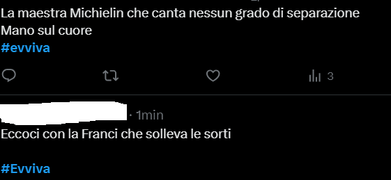 Il web commenta Francesca Michielin ad Evviva!