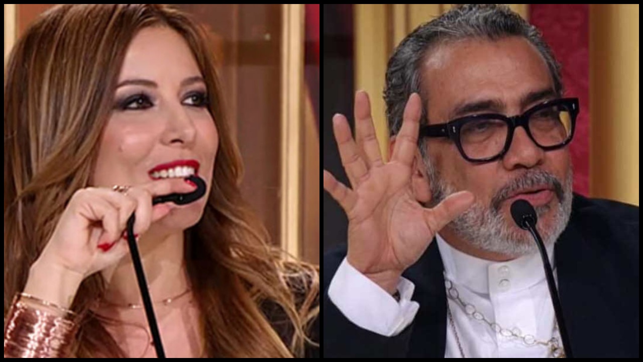 Guillermo Mariotto Selvaggia Lucarelli combo