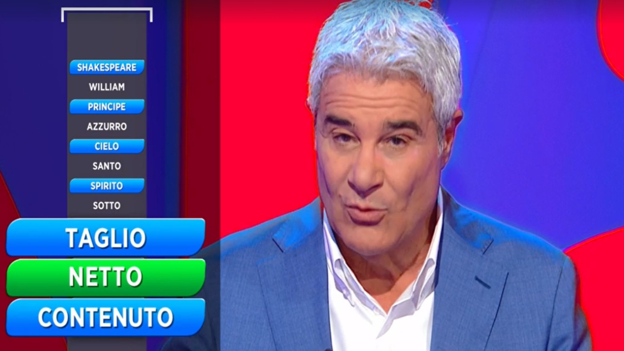 Pino Insegno conduce Reazione A Catena
