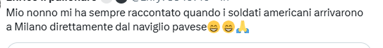 tweet commento uno mattina