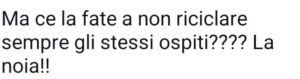Web polemizza sugli ospiti a Verissimo