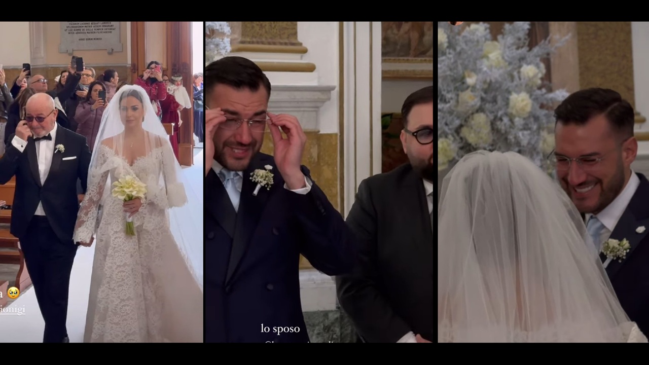 Lorenzo Riccardi Claudia Dionigi giorno nozze