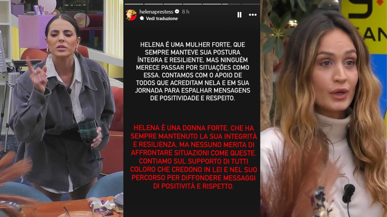 Grande Fratello team di Helena pubblica un comunicato e parla di bullismo