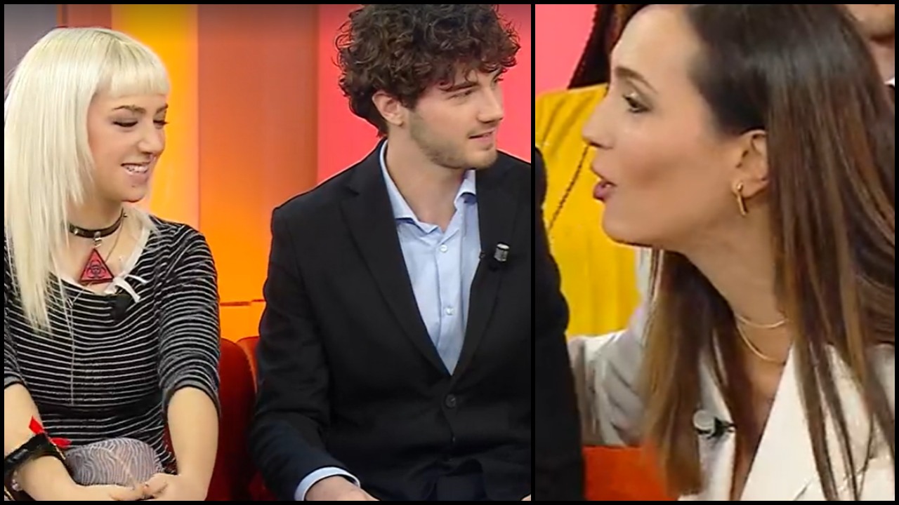 Anna Lou Castoldi e Nikita Perotti a La Volta Buona