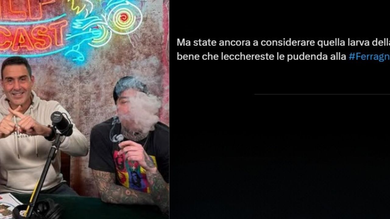 Fedez Offre Canna Vannacci Web Commenti