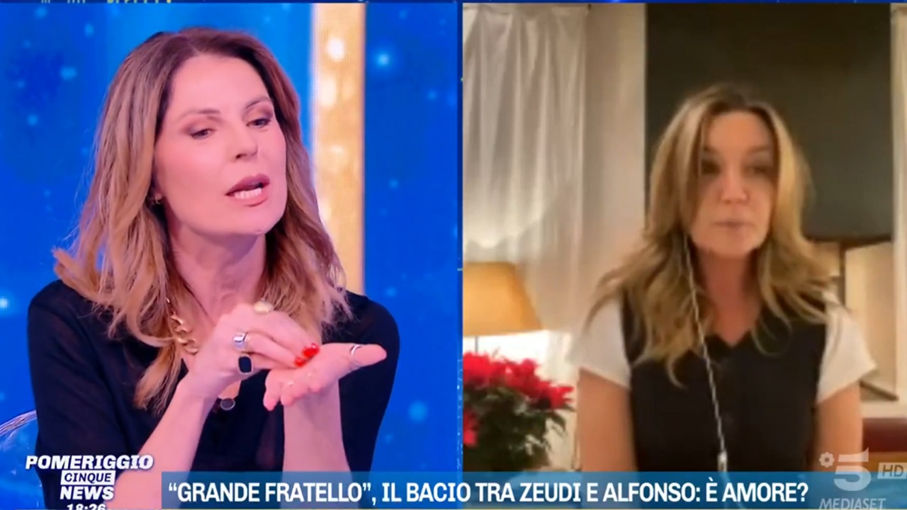 Patrizia Groppelli Pomeriggio 5 Marina La Rosa