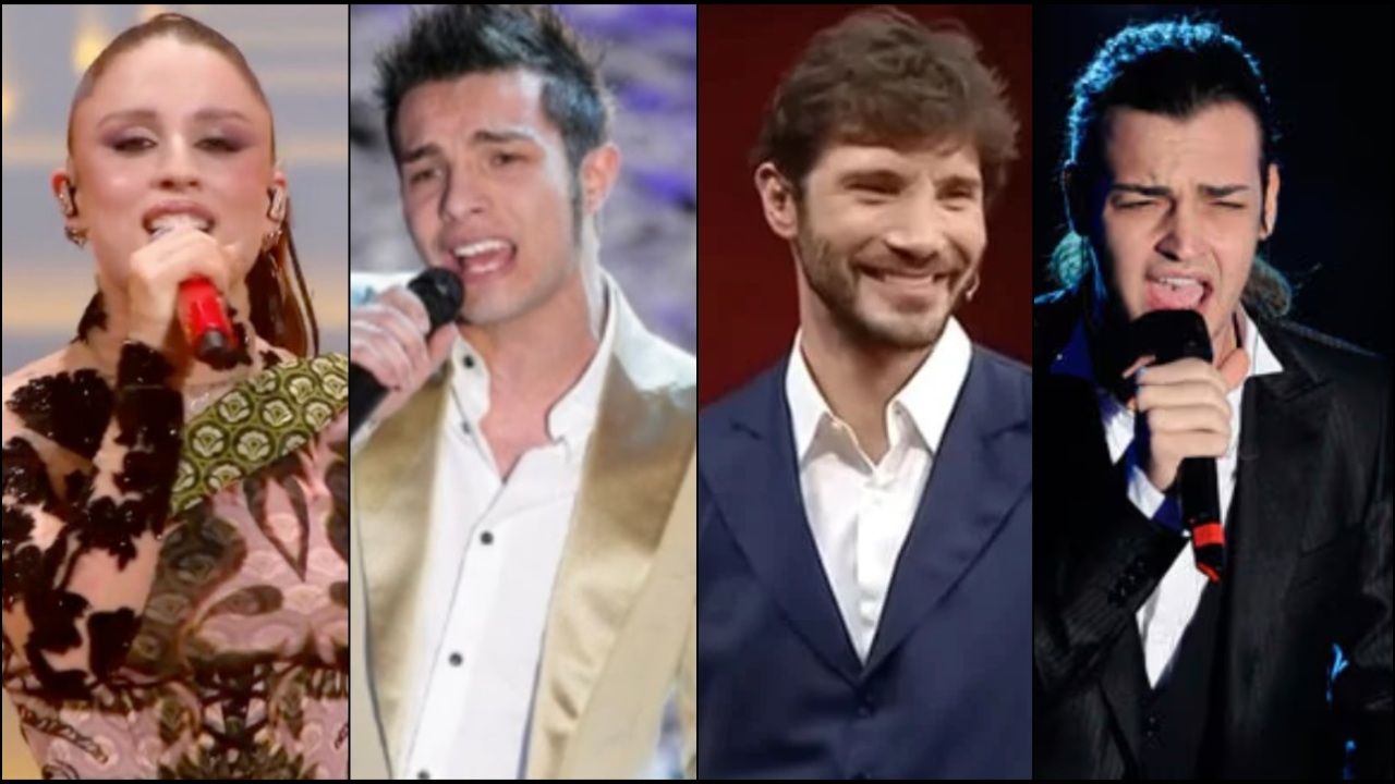 Angelina Mango, Marco Carta, Stefano De Martino, Valerio Scanu