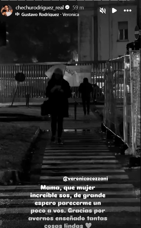 Cecilia Rodriguez Dedica Mamma