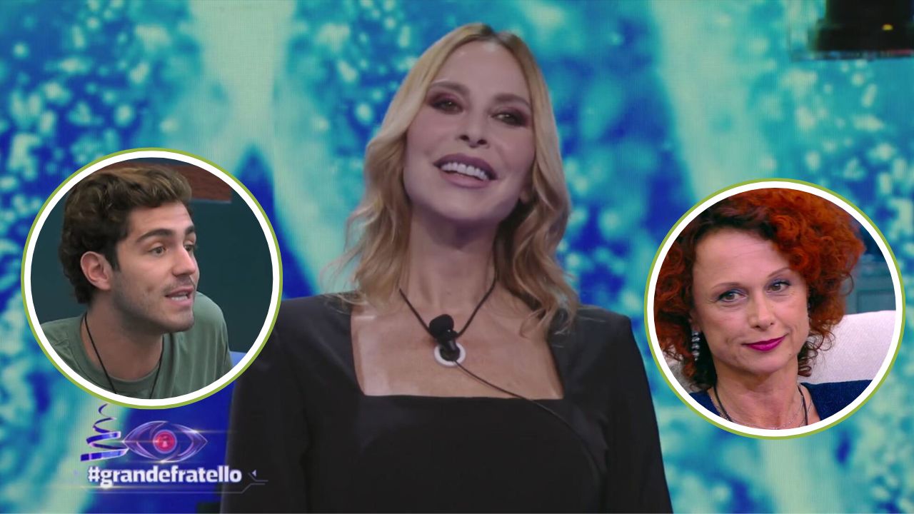 gf, stefania orlando saluta zorzi e si scontra con luzzi