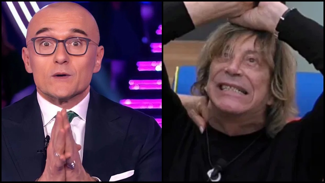Alfonso Signori ed Enzo Paolo Turchi Grande Fratello