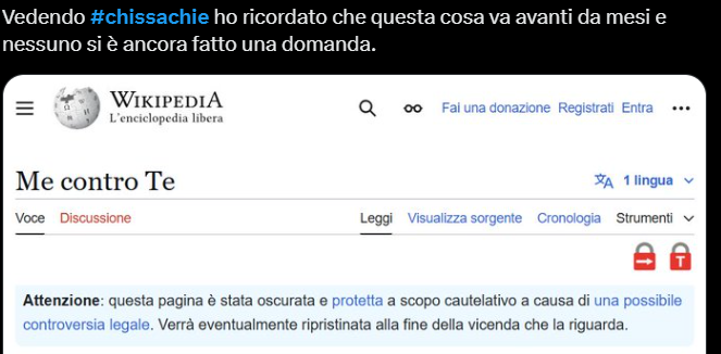 Pagina Wikipedia Me Contro Te