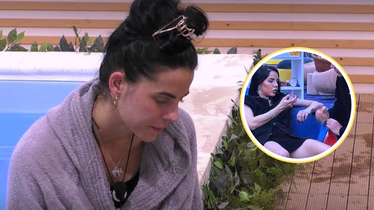 GF, Shaila Gatta parla con Bernardo e cerca di manipolarlo