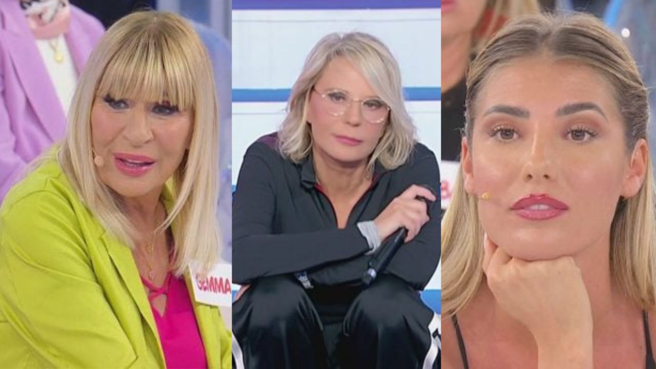 gemma, martina de ioannon e maria de filippi a ued