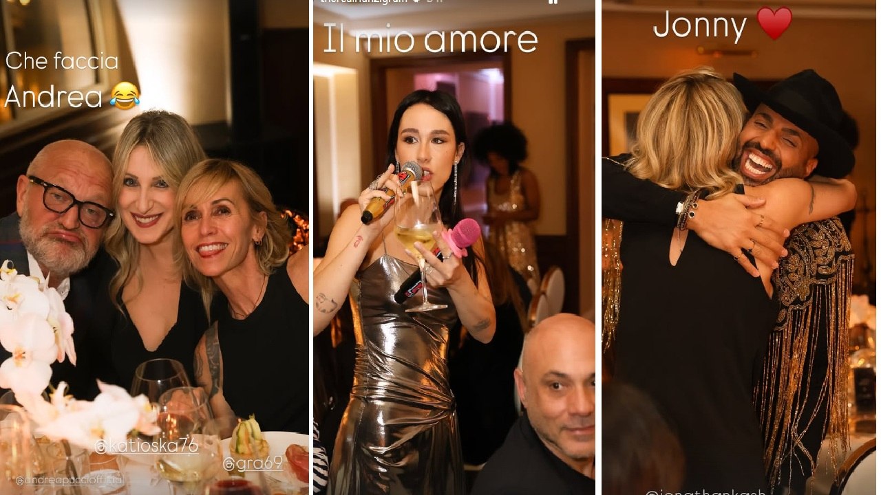 Michelle Hunziker party