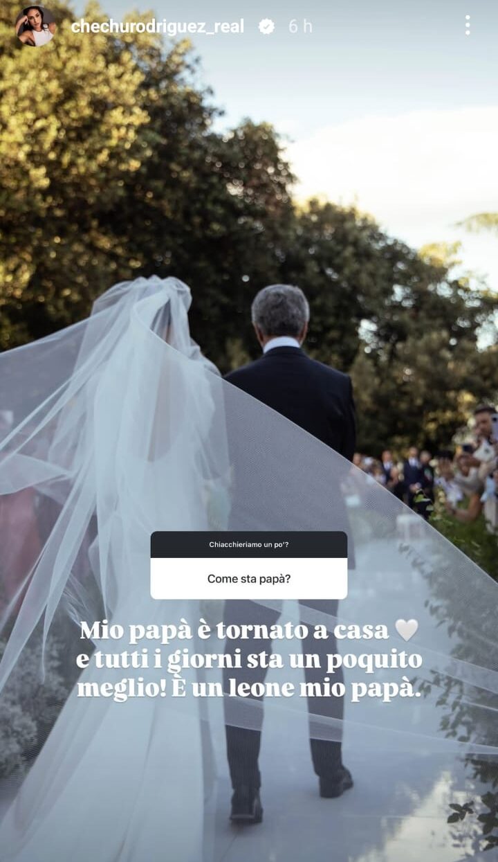 Cecilia Rodriguez E Papà Gustavo 