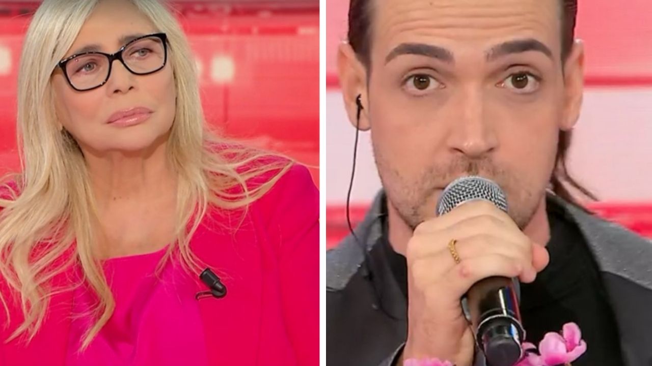 Mara Venier Commossa Con Valerio Scanu
