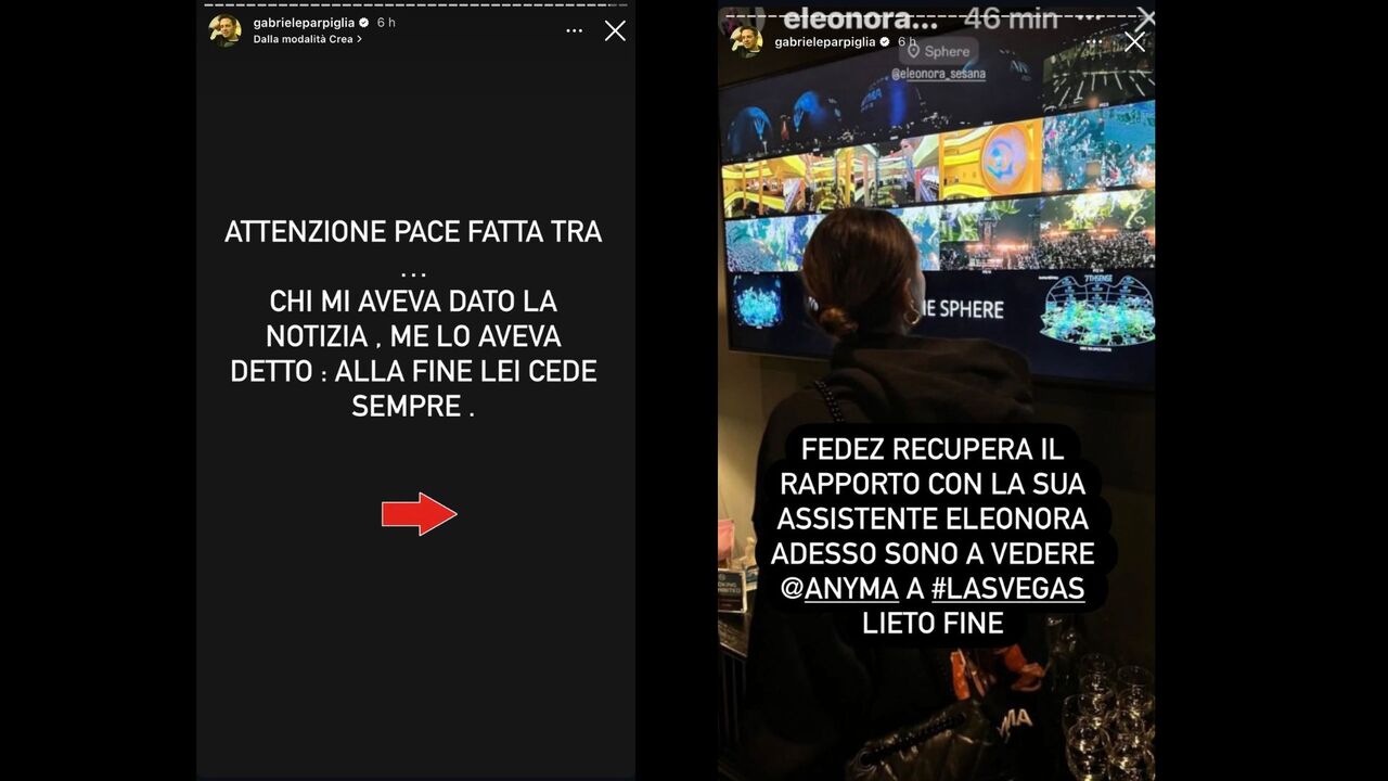 Pace fatta tra Fedez e l'assistente