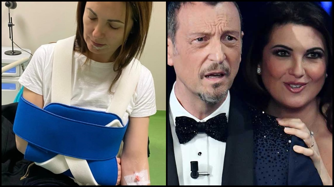 Moglie di Amadeus Giovanna Civitillo ha avuto un incidente