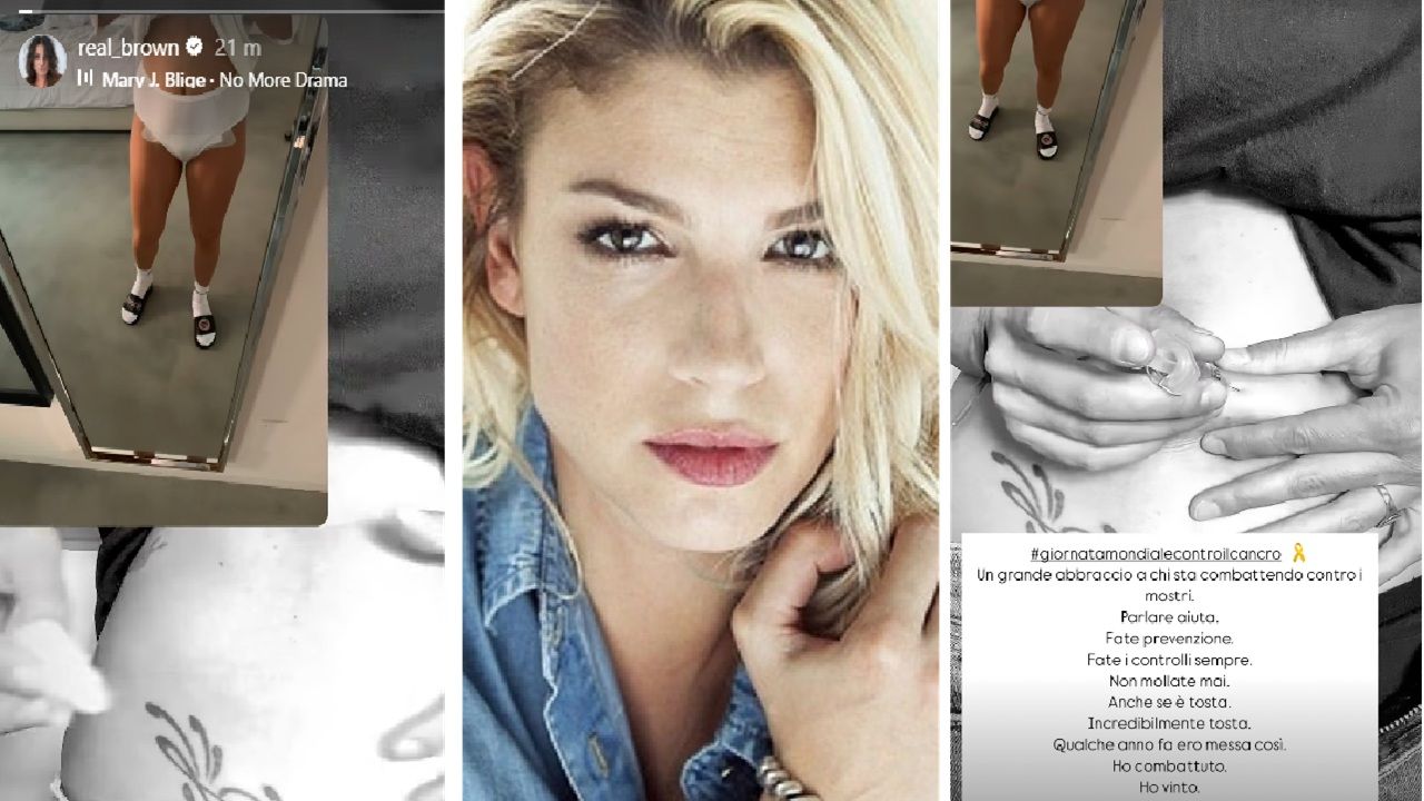 Emma Marrone cancro ovaie post