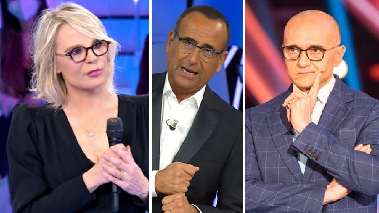 Maria De Filippi Sanremo Mediaset Carlo Conti GF